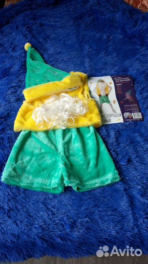 Новогодний костюм гнома для мальчика