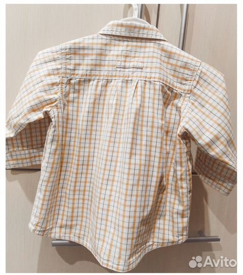 Рубашка для мальчика бренда H&M разм.74