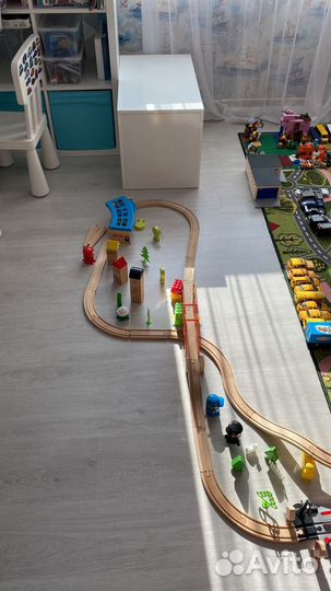 Деревянная железная дорога IKEA
