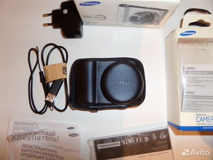 Цифровой фотоаппарат Samsung WB200F c Wi-Fi