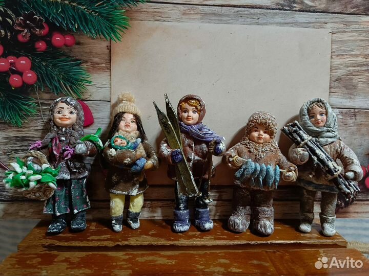 Ватные игрушки