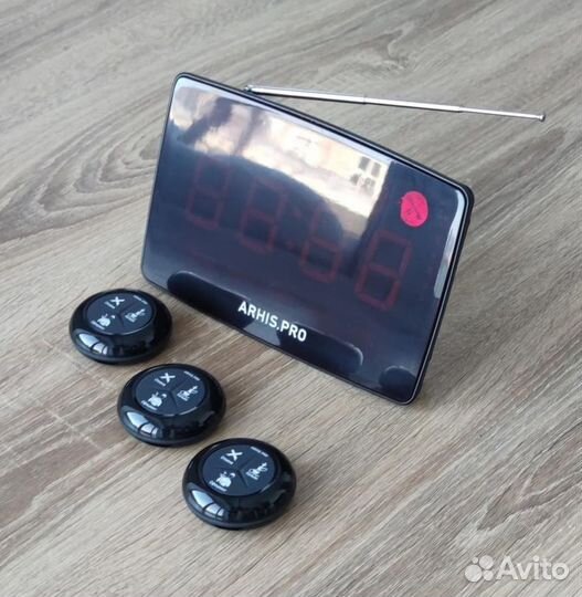 Комплект табло и кнопка вызова персонала