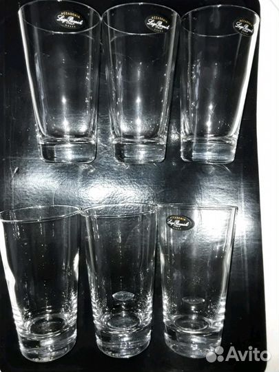 Набор итальянских коктельных стаканов 