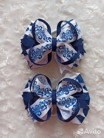 Резинка для волос канзаши