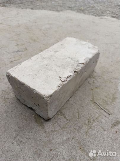 Кирпич белый силикатный бу