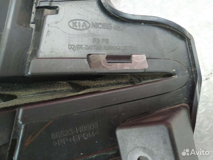 Окантовка птф левая Kia Rio 4 Рестайлинг Оригинал