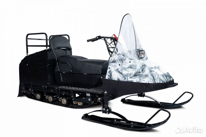 Миниснегоход бурлак егерь centro-L 15 Л.С. С эл.за