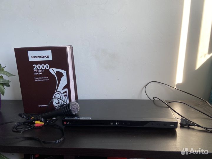 Dvd плеер с караоке lg
