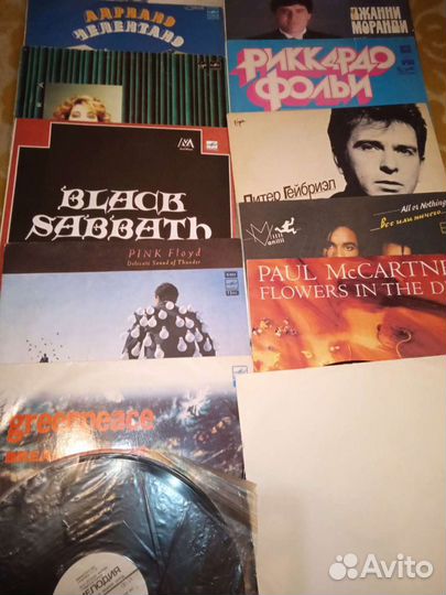 Виниловые пластинки СССР 70-90гг