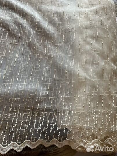 Тюль новая