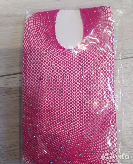 Колготки со стразами