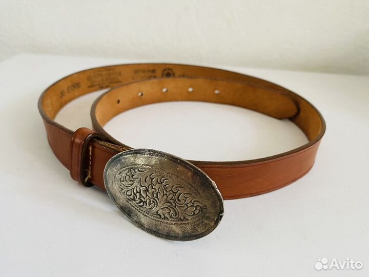 Silver Creek.Made in U.S.A.кожаный ремень. 80