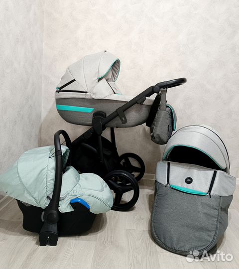 Коляска Adamex Cortina 3 в 1