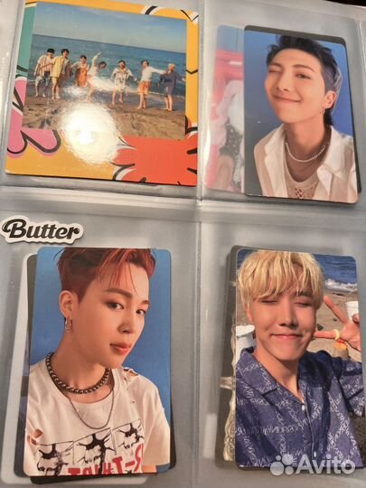 Bts карты butter