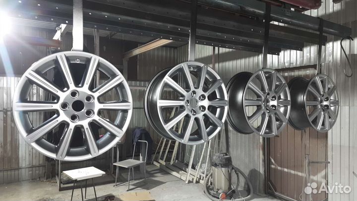 Порошковая покраска дисков и металла