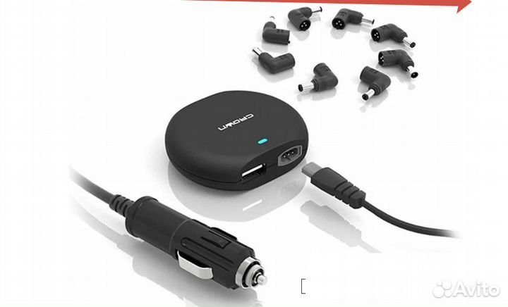 Автомобильный адаптер питания Crown cmlc-3294