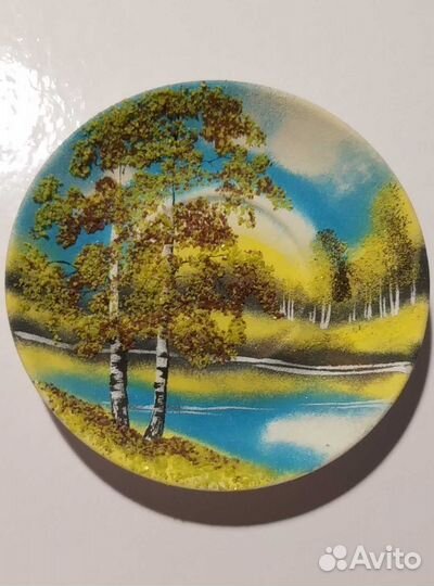 Тарелка, фарфор. Богдановичи