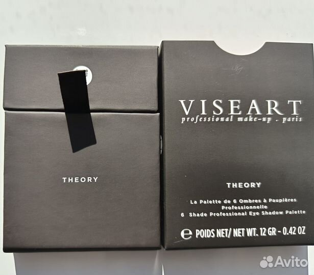 Палитра теней, Viseart Theory palette Minx