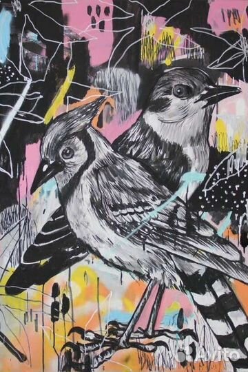 Панно на алюминии 100х150 RE-012 Художник Reve+