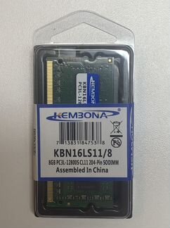 Оперативная память ddr3l 8GB 1600Мгц