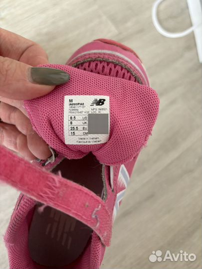 Кроссовки new balance детские