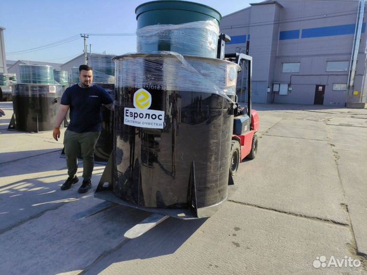 Септик под ключ от производителя, выезд на участок