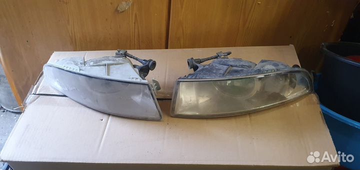 Противотуманные фары на Skoda octavia A5 рест