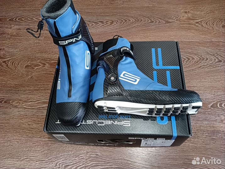 Лыжные ботинки spine carrera 47 р