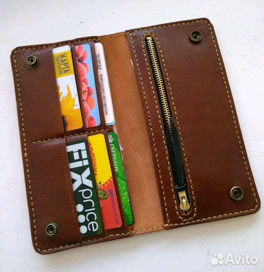 Портмоне мужское кожа