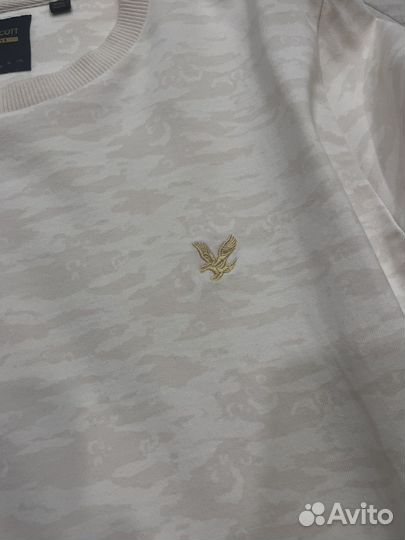 Свитшот lyle skott бежевый