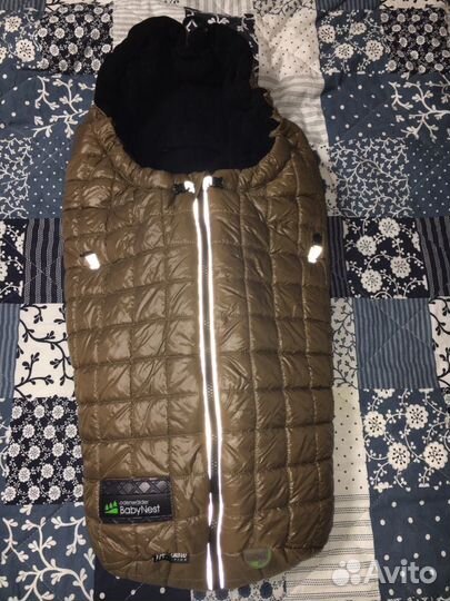 Зимий конверт в люльку Odenwalder baby nest
