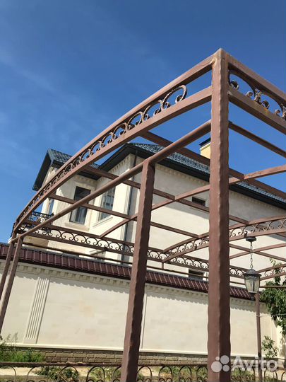 Беседка металлическая бу