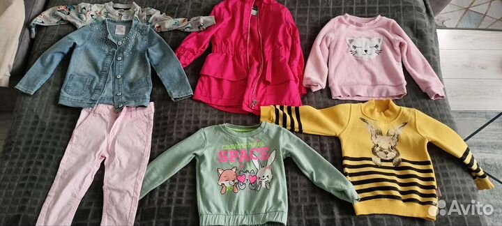 Вещи пакетом на девочку (104-110)