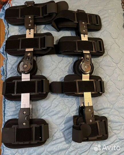 Ортез на коленный сустав с шарнирами новый