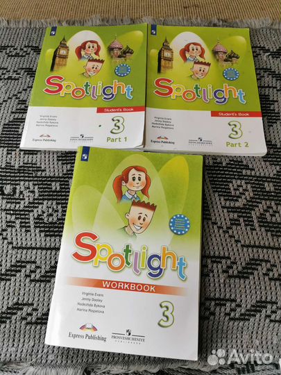Spotlight 3 Учебники 3 класс комплект