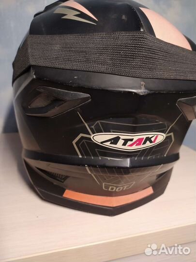 Кроссовый шлем ataki