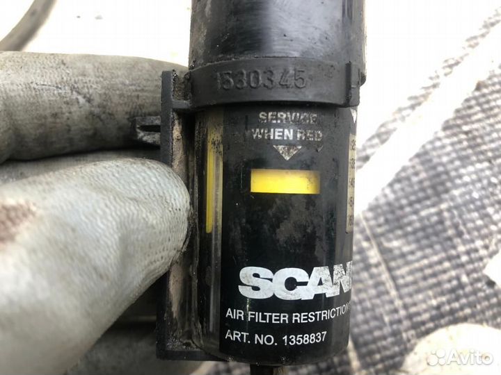 1358837 Датчик засорения фильтра Scania