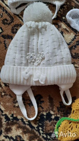 Шапка зимняя для девочки 1+