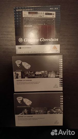 Внешняя звуковая карта behringer ucg102