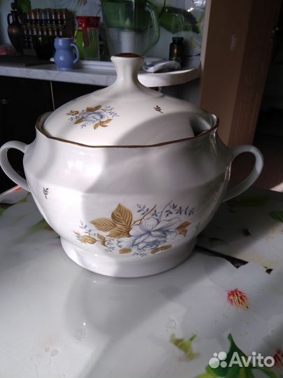 Супница фарфор СССР