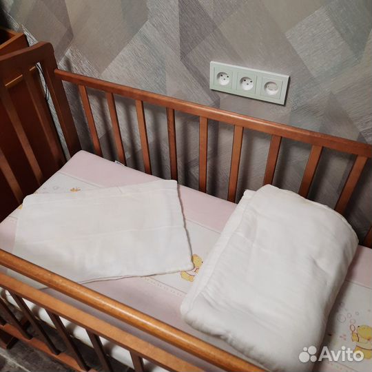 Бортики в детскую кроватку бу