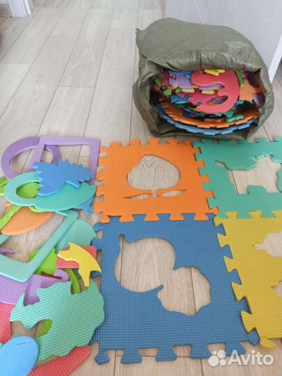 Коврик пазл