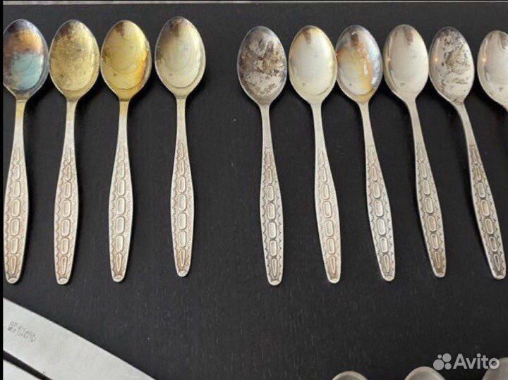 Столовые приборы мельхиор СССР