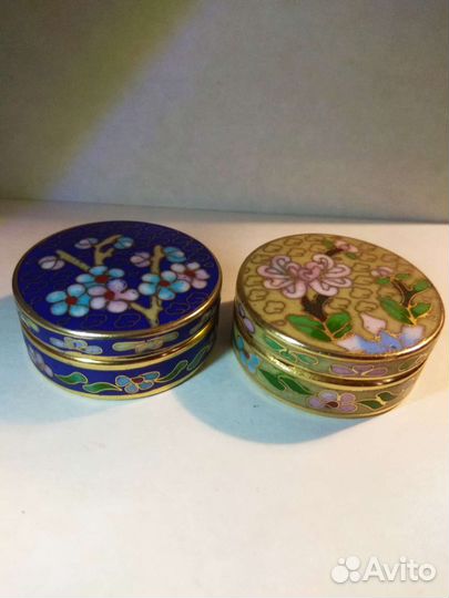 Таблетница. Клуазоне