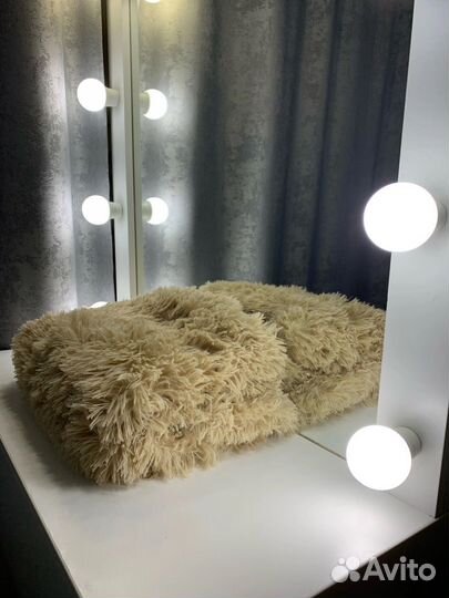 Нежные пледы с длинным воросом