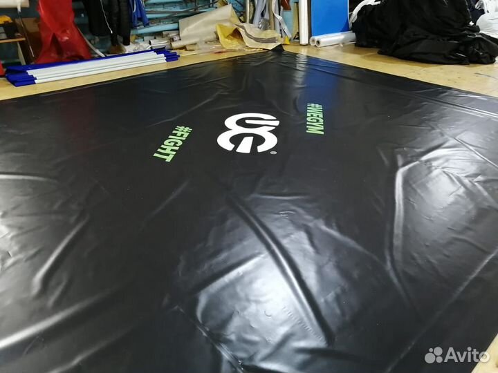 Борцовский ковер стандартный с кругами Sportstyle