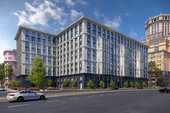 2-к. апартаменты, 81,4 м², 7/10 эт.