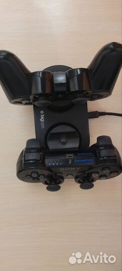 Прошитая PS3 slim 320Gb + большой комплект