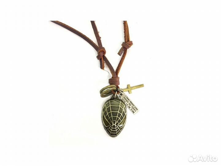 Кулон Spiderman (Кожа)