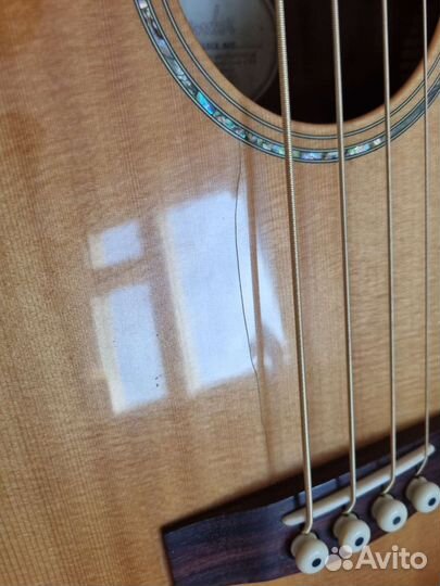 Акустическая бас гитара Fender GB-41SCE NAT